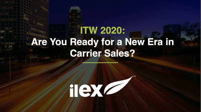 ITW 2020: Are You Ready for a New Era in Carrier Sales?