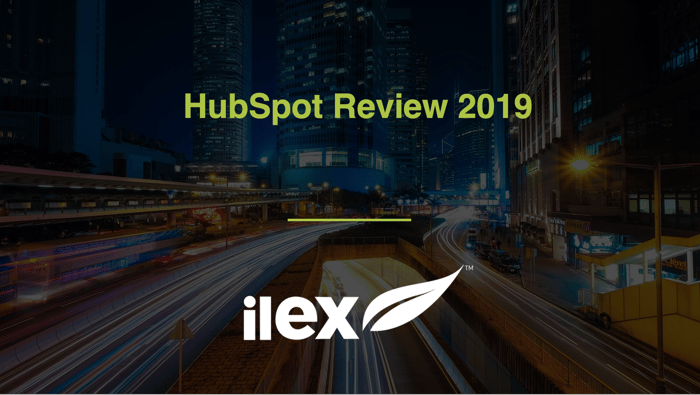 HubSpot Review 2019