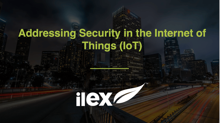 Addressing Security in the Internet of Things (IoT)