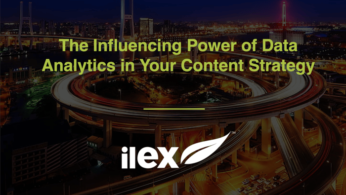 THE INFLUENCING POWER OF DATA ANALYTICS IN YOUR CONTENT STRATEGY