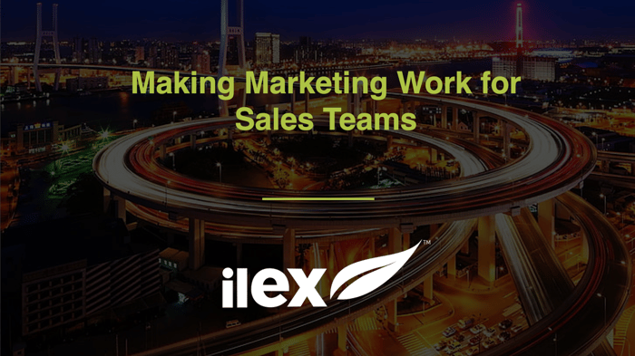 Making Marketing Work for Sales Teams